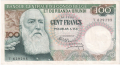 Belgian Congo 100 Francs,  4.11.1956